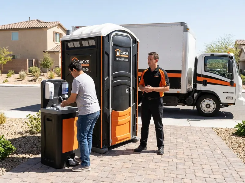 Hand-Wash Station Rental in Las Vegas, NV