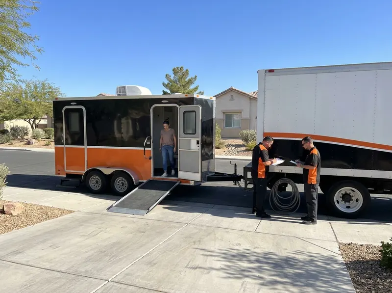Restroom Trailer Rental in Las Vegas, NV