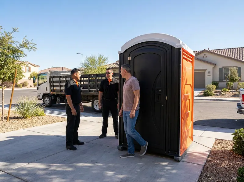 Standard Portable Toilet Rental in Las Vegas, NV